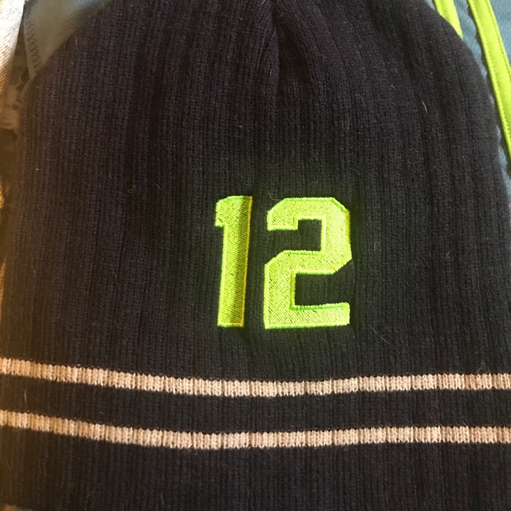 Seahawks beanie